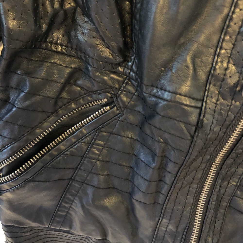 Pleather Jacket - Picture 3 of 4